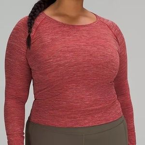 Lululemon Swiftly Tech Long-Sleeve Shirt 2.0 Race Length | 6 | Carnation Red